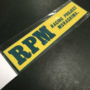 RPM ステッカー 小 48×190 新品　 送料120円　マフラー　サイレンサー