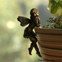コップのフチ妖精　インテリア　ガーデニング　庭装飾　ファンタジー　プレゼント　ギフト_画像8