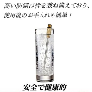 ③【２本セット】チタン合金 つまようじ 爪楊枝 携帯用 多機能 持ち運び 軽量 フルーツピック アウトドア フィッシング 釣り 神経絞めの画像6