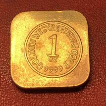 古銭　オーストラリア Theperth 四角金貨 小型金貨 硬貨 海外コイン　記念硬貨_画像2