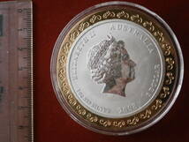 2008年 オーストラリア　鼠・ネズミ記念銀貨（大）コイン 未使用 　#24.3.25-04☆古銭☆絵銭☆ちょっとだけでも見てください！_画像6