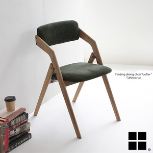 [Бесплатная доставка] CH-3646 Складное кресло Батлер Батлер Деревянный Складной Стул Синтетический кожа ПВХ Стул вельвет