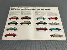 フォルクスワーゲン 英語版総合カタログ 1967年 VW Automatic 1600・VW1500カルマンギア・VW1200_画像2