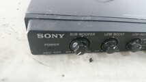 a3-041 ■ソニー SONY XEC-505 エレクトロニック クロスオーバーネットワーク_画像2