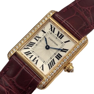  Cartier Cartier бак Louis Cartier WJTA0010 K18PG наручные часы женский б/у 