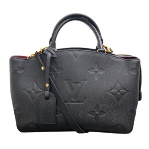 ルイ・ヴィトン LOUIS VUITTON プティ・パレPM M58916 モノグラムアンプラント ハンドバッグ レディース 中古