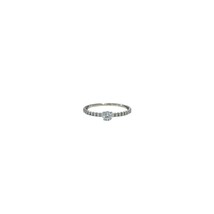 カルティエ Cartier エタンセル ドゥ カルティエ ソリテール ダイヤリング N4744251 D0.19ct/E/VVS2/EX Pt850 ジュエリー 中古_画像1