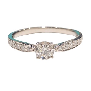 ティファニー TIFFANY＆CO ハーモニーダイヤリング D:0.29ct PT950 Pt950プラチナ ジュエリー 中古