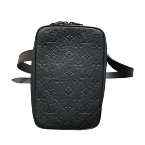 ルイ・ヴィトン LOUIS VUITTON ユティリティ・サイドバッグ M53298 ブラック トリヨン ショルダーバッグ メンズ 中古