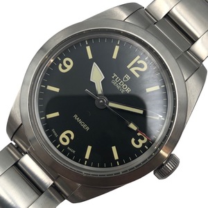 chu-da-/ Tudor TUDOR Ranger 79950 черный SS наручные часы мужской б/у 