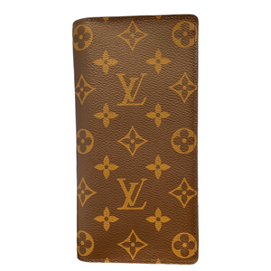 ルイ・ヴィトン LOUIS VUITTON ポルトフォィユ・プラザ M66540 ブラウン モノグラムキャンパス 長財布 ユニセックス 中古