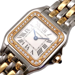  Cartier Cartier Panthere de Cartier SM W3PN0006 K18 pink gold PG/SS wristwatch lady's used 