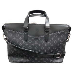 ルイ・ヴィトン LOUIS VUITTON ブリーフケース・エクスプローラー M40566 ブラック モノグラム・エクリプス ブリーフケース メンズ 中古