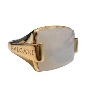 ブルガリ BVLGARI アレグラ　リング　スモーキークオーツ 750YG ジュエリー 中古