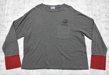 Levi's Casual USMC ステンシル ミリタリー ポケット ロンT　　リーバイス カジュアル 長袖Tシャツ カットソー 柔らかい上質素材 柳9423_画像1