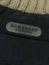 90s BURBERRY LONDON イギリス企画 中綿 ジャケット ブルゾン　　ファイバー ダウンジャケット バーバリー ロンドン 90年代 柳9189_画像9