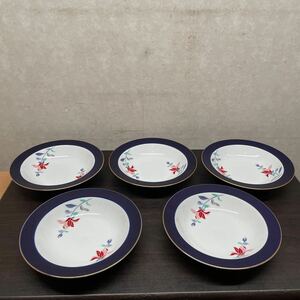 レトロ　中皿　5客セット Royal China