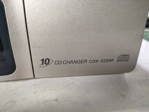 管16(未確認現状、即発送)ソニー SONY CDチェンジャー 10連奏 CDX-525RF_画像2