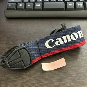 【送料無料】CANON キヤノン EOS 赤色(レッド)×青色(ブルー) カメラ 純正　ストラップ　1