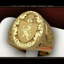 リング メンズ 王冠 ライオン 指輪 ヴィンテージ アクセサリー 豪華 かっこいい アクセサリー 安い 12号~30号/23SP45_画像3