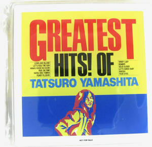 送料無料！山下達郎 アクリルコースター GREATEST HITS! OF TATSURO YAMASHITA ヴァイナルコレクション