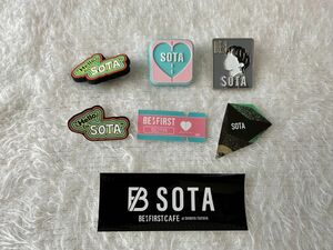 BE:FIRST SOTA ピンズ ステッカー7点セット