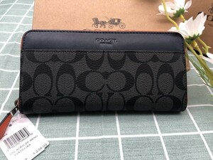 コーチ COACH 財布 長財布 メンズ レディース シグネチャー プレゼント ロゴ 贈り物 ウォレット 新品 未使用 ギフト ブランド A199