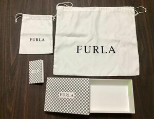 FURLA フルラ空箱1個+巾着2個+説明書一つ