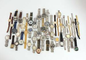 □　(1)　腕時計　まとめ売り　50点セット　CASIO/CITIZEN/SEIKO/RADO 他　メンズ　レディース　動作未確認　ジャンク　中古　現状品　③