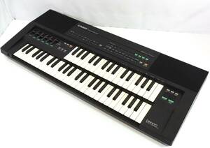 □　CASIO　カシオ　DM-100　二段鍵盤キーボード　電子ピアノ　210 SOUND TONE BANK　サンプリング機能付　通電OK　ジャンク　現状品　③