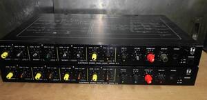 TOA ELECTRONIC STEREO MUSIC MIXER MODEL D-2・ トーア・ステレオミキサー動作品 2台セット