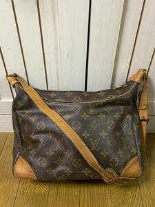 LOUIS VUITTON ルイヴィトン LV モノグラム ブローニュ30 ブラウン ワンショルダーバッグ 肩掛け 鞄 レディース中古品③