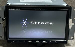 Strada ストラーダ CN-HE01D メモリーナビ Panasonic Bluetooth 地図データ2021年