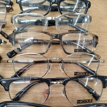 中古　ジャンク　メガネフレーム　20本　まとめ売り　眼鏡　金属フレーム 眼鏡フレーム　【7】_画像3