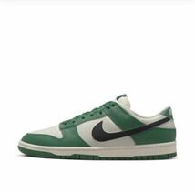 新品 国内正規品 US9.5 27.5cm NIKE DUNK LOW SE LOTTERY PALE IVORY MALACHITE ナイキ ダンク ロー グリーン DR9654 100_画像2