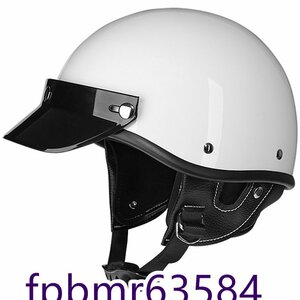 サイズ色選べる バイク レトロ ヘルメット ハーレー ヴィンテージ メンズ レディース ハーフヘルメット 軽量モデル ジェットヘルメット