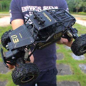 高級製品! 4WD ラジコンカー オフロード RCカー ラジコン 四輪駆動 操作時間25分 リモコンカー 防振性 走破性抜群 子供プレゼントに最適