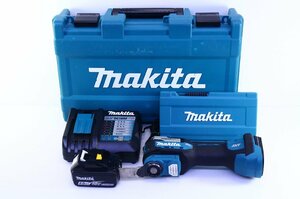 ●makita マキタ TM52D 充電式マルチツール スターロックマックス 18V 切断 研削 電動工具 付属品あり ケース付き【10915000】