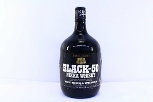 ●【未開栓】NIKKA WHISKY/ニッカウヰスキー 1920ml 40% BLACK-50 ブラック ウイスキー お酒 アルコール 古酒 【10922527】