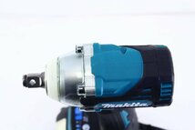 ●【美品】makita マキタ TW300DRGX 充電式インパクトレンチ 18V 締付 電動工具 付属品あり ケース付き【10899966】_画像5