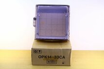 ●【未使用】NITO/日東工業 OPK14-33CA キー付耐候プラボックス 透明扉(屋根付) 314×300×140mm 建築 電材 配電 部材【10924699】_画像1