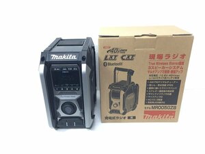 ●【美品】makita マキタ MR005G 充電式 現場ラジオ 本体 ACアダプタ付き Bluetooth対応【20411738】