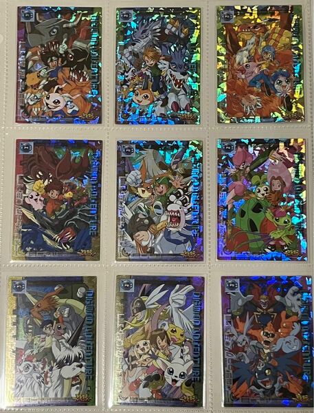 デジモンアドベンチャー アマダ カード デジモン P1〜P9 コンプ