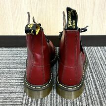 【未使用】ドクターマーチン (Dr.Martens) 1460 8ホール ブーツ チェリーレッド (ルージュ) カラー ユニセックス【おまけ付き】_画像3