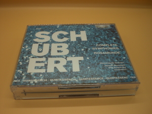 5CD　シューベルト：交響曲全集、ロザムンデ　プロムシュテット/シュターツカペレ・ドレスデン　1977－81年　EU盤　倉上