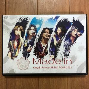 通常盤DVD King & Prince ARENA TOUR 2022 〜Made in〜 23/3/22発売　ディスク1のみ