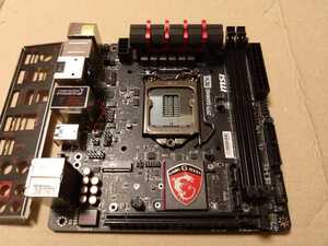 MSI Z97I GAMING ACK 16GB memory reset Z97 / LGA1150 / ITX motherboard 