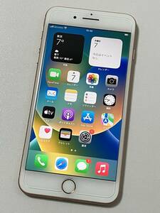 SIMフリー iPhone8 Plus 256GB Gold シムフリー アイフォン8 プラス ゴールド 金 docomo softbank au UQモバイル 本体 SIMロックなし A1898