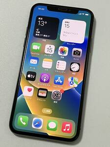 SIMフリー iPhoneX 256GB Space Gray シムフリー アイフォンX スペースグレイ 黒 au softbank docomo 本体 SIMロックなし A1902 MQC12J/A