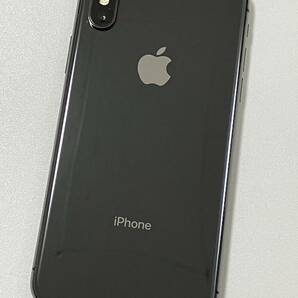 SIMフリー iPhoneX 256GB Space Gray シムフリー アイフォンX スペースグレイ 黒 au softbank docomo 本体 SIMロックなし A1902 MQC12J/Aの画像3